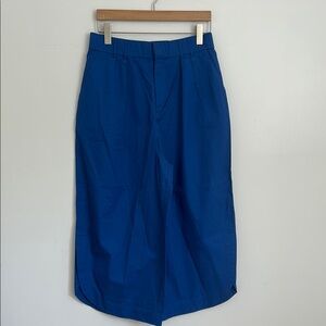 Mare Mare x Anthropologie Vibrant Blue Wide Leg Pant